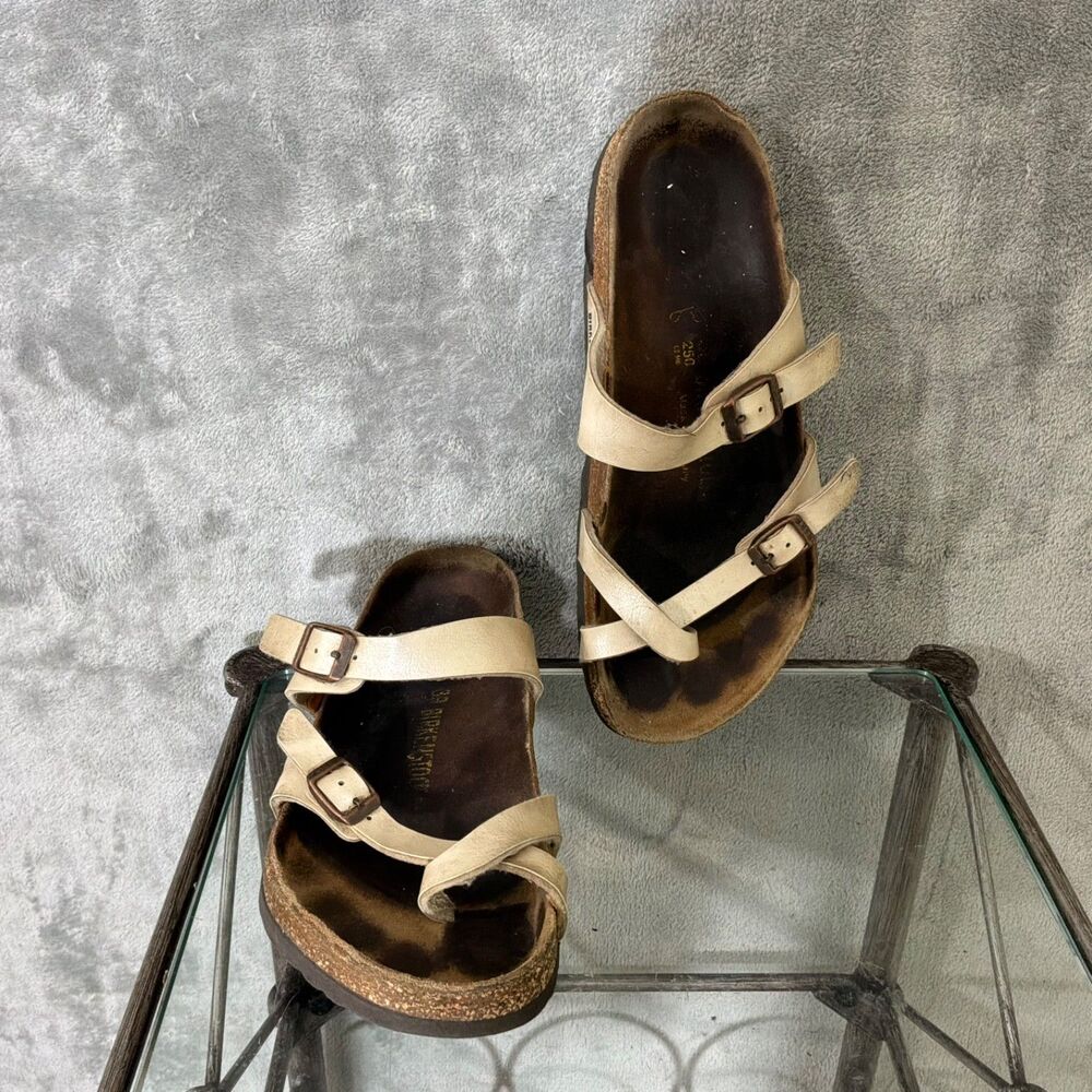 Birkenstock Womens Mayari Toe Loop Sandals Size 39 US L 8* Read